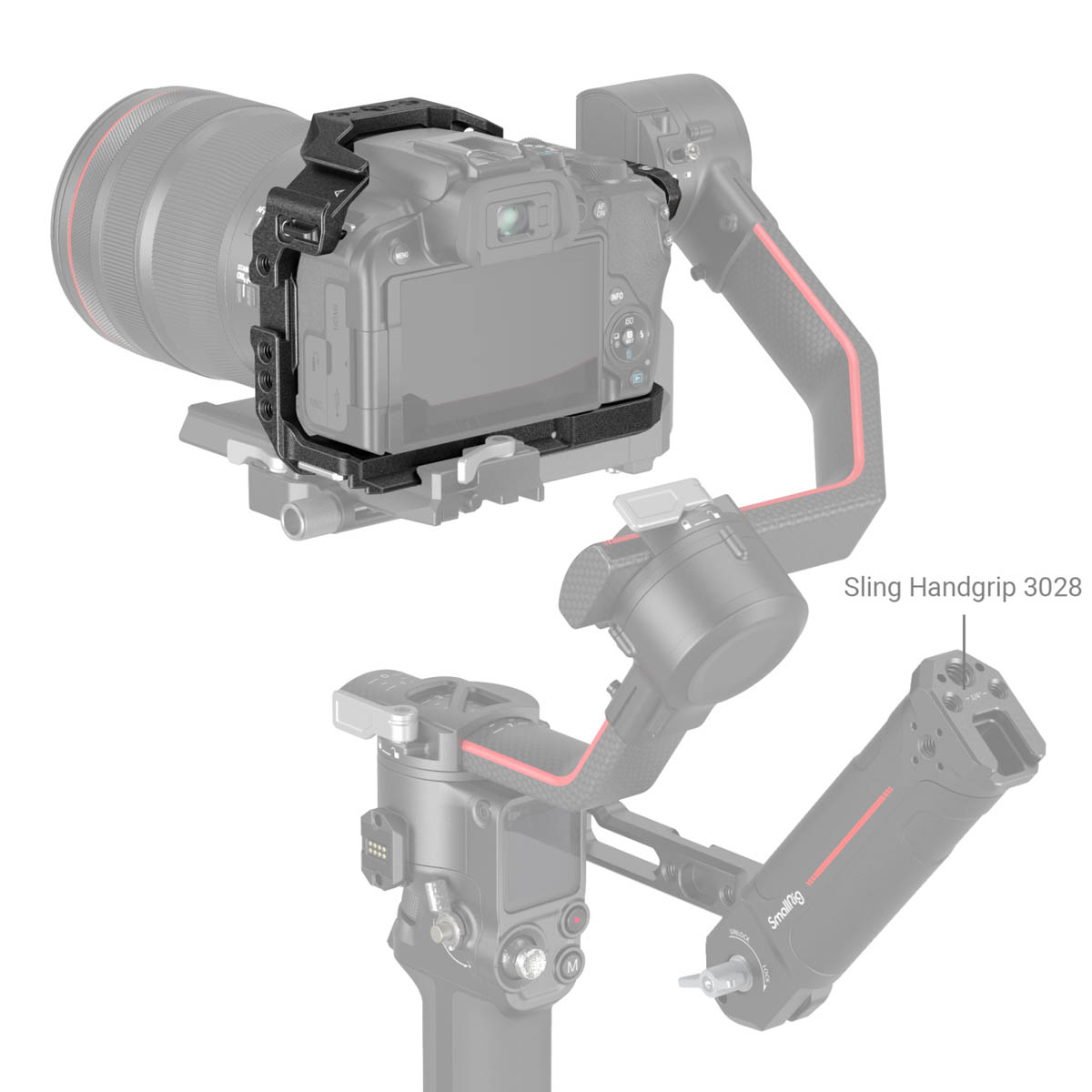 SmallRig 4004 Black Mamba Cage für Canon EOS R10 6941590009575