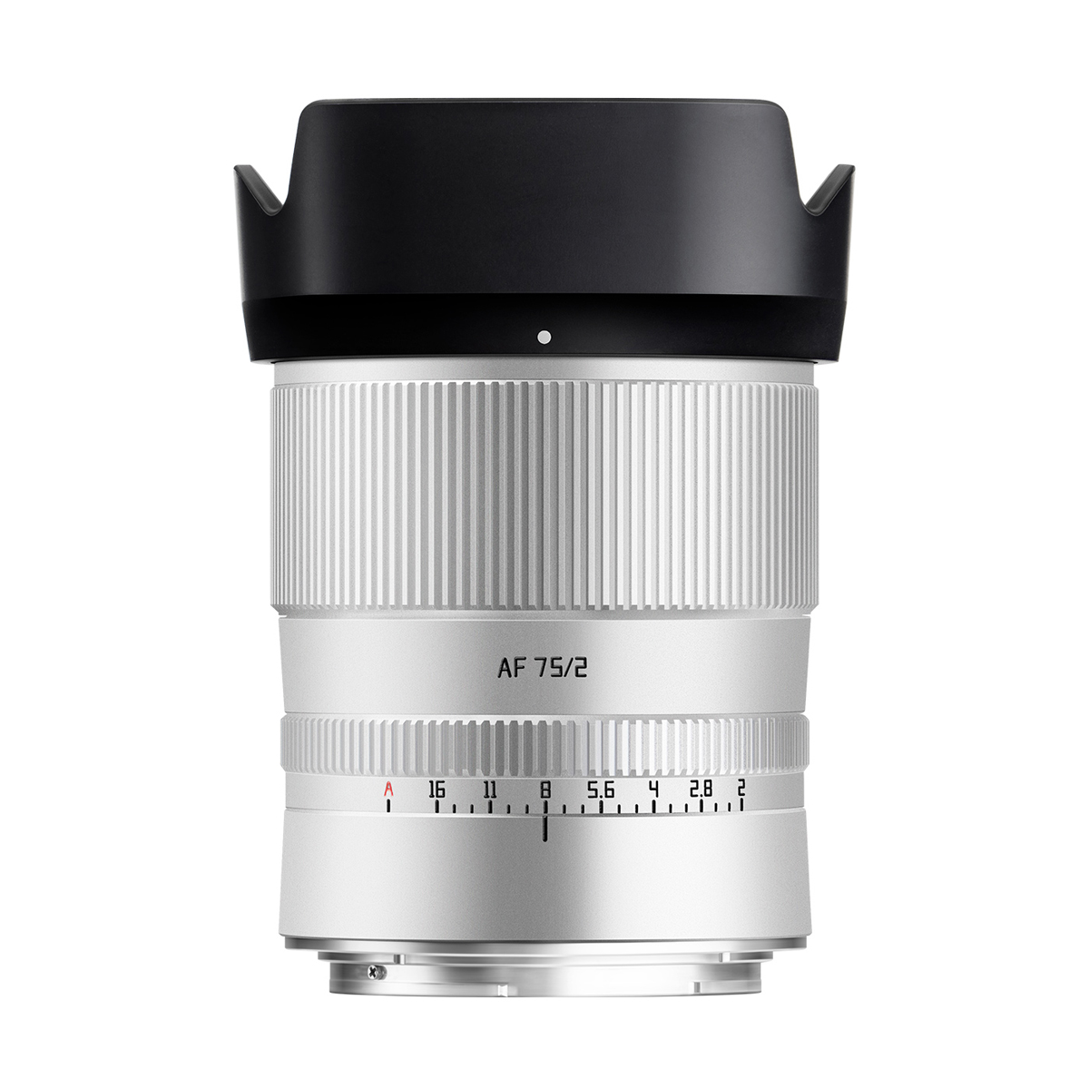 TTARTISAN AF 2/75 mm, Nikon Z FF silber, Objektiv TTARTISAN AF 2/75 mm, Nikon Z FF silber, Objektiv