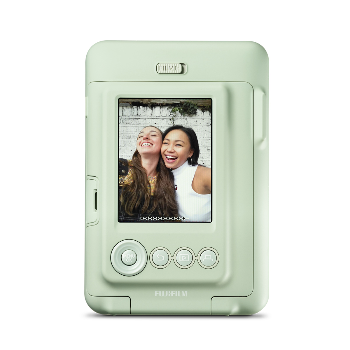 Fujifilm Instax Mini LiPlay matcha green Sofortbild 4547410539097