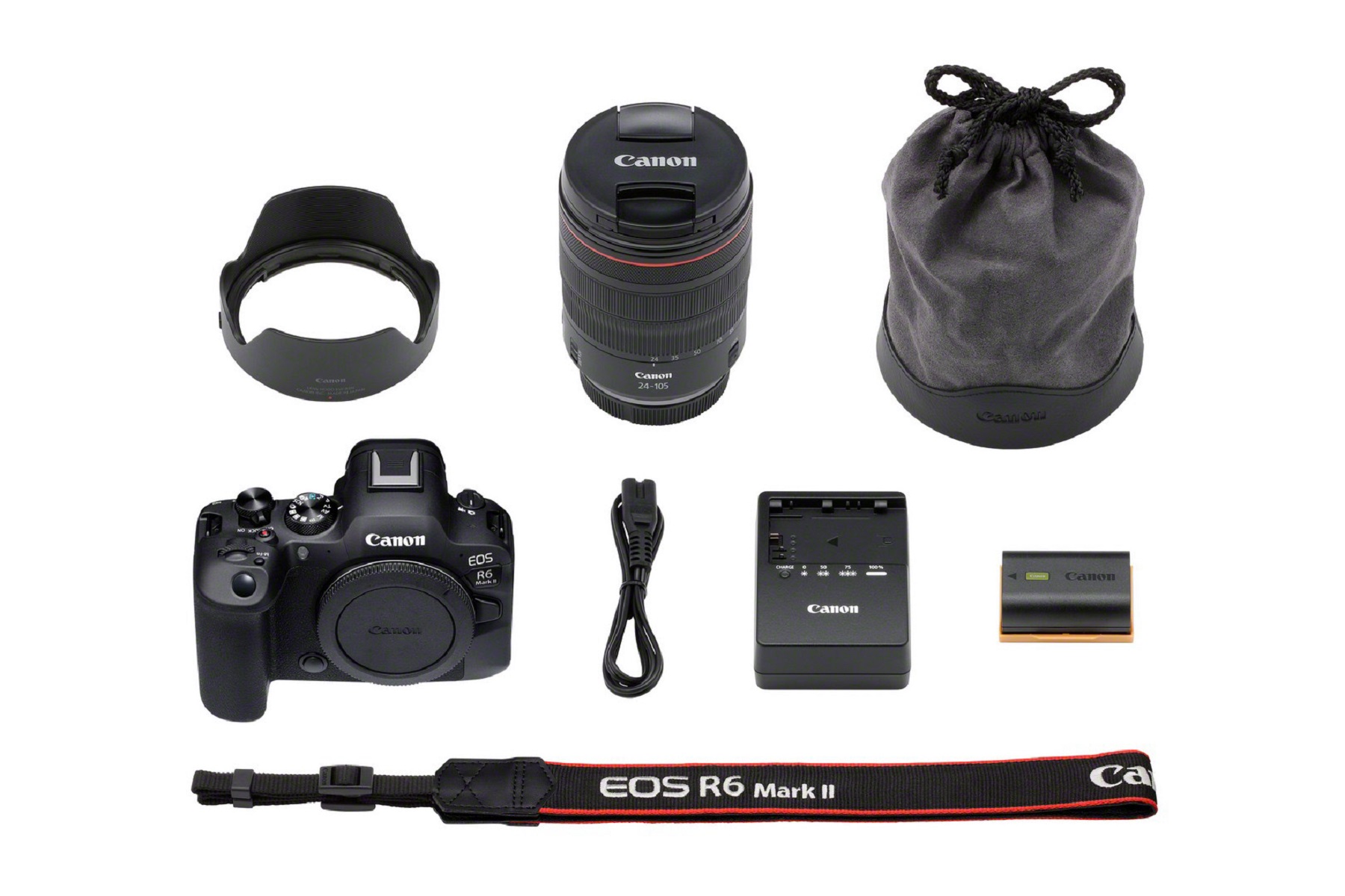 Canon EOS R6 II + RF 4,0/24-105mm L IS USM Kit | 300€ Sofortrabatt 4549292200584