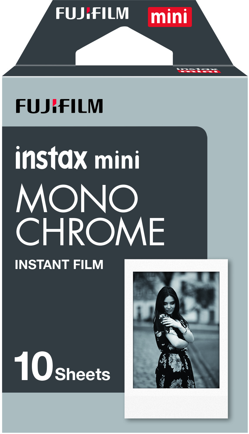 Fuji Instax mini Monochrome Film für 10 Aufnahmen 4547410337556