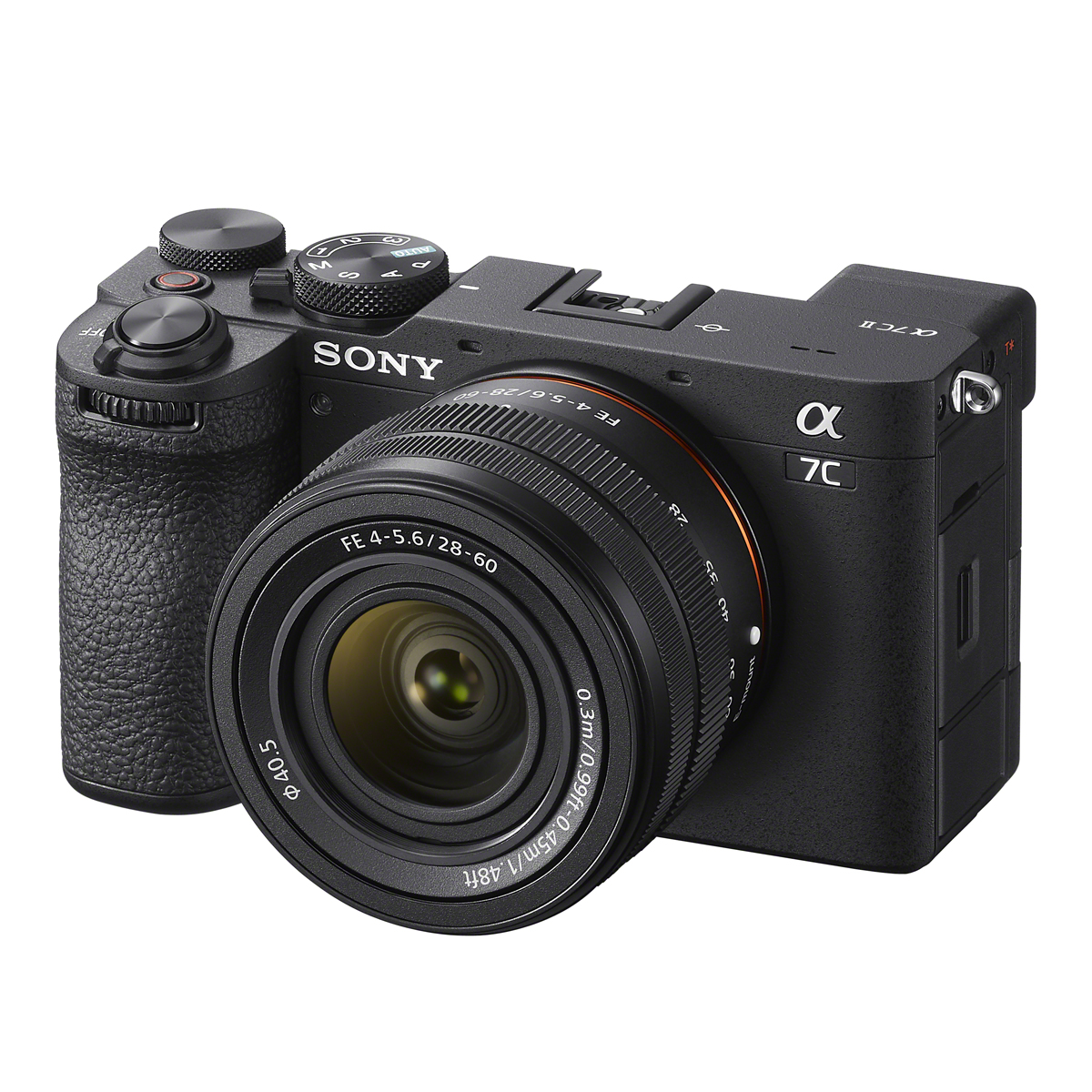 Sony Alpha ILCE-7C II schwarz + SEL FE 28-60 mm schwarz, Kamerakit 4548736154735