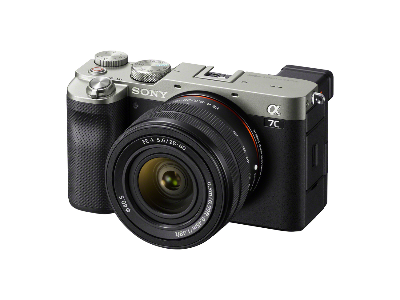 Sony Alpha ILCE-7C Kit mit SEL FE 28-60 silber 4548736121720