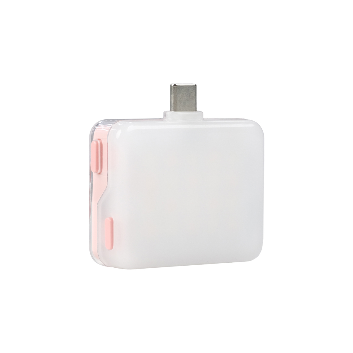 Nanlite Mini-Smartphone-Leuchte cookie-s rechteckig, coral pink