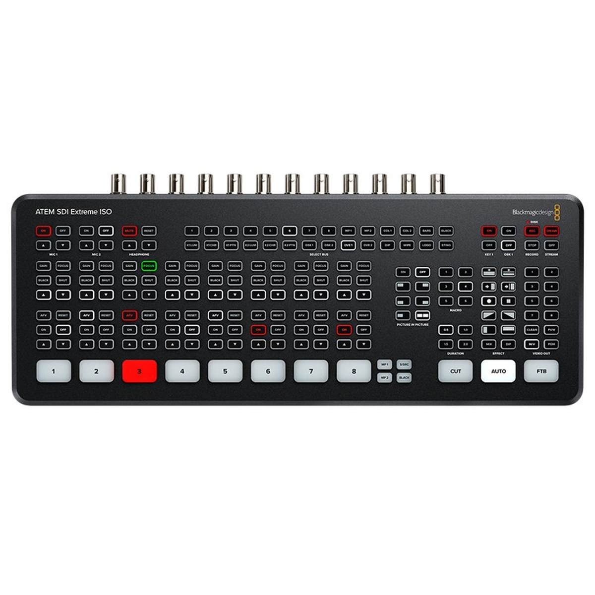 Blackmagic ATEM SDI Extreme ISO Videomischer 9338716007978