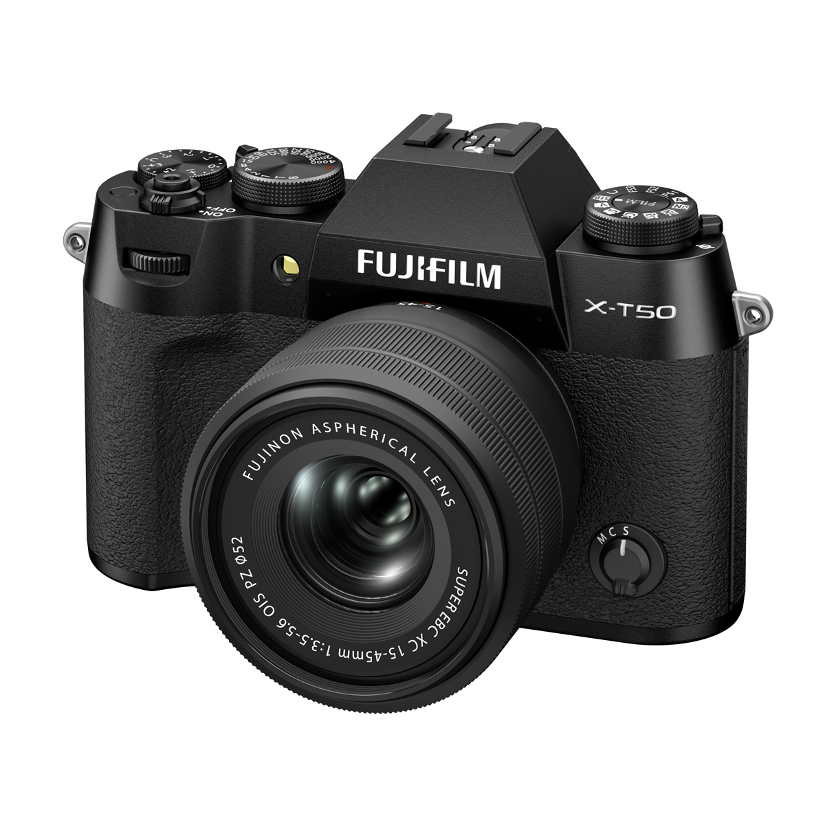 FUJIFILM X-T50 schwarz + XC 15-45 mm OIS PZ, Kamer 4547410533811