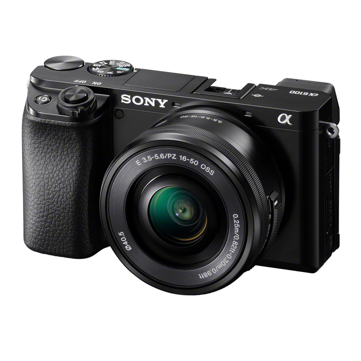 Sony Alpha ILCE-6100 + 16-50mm + 55-210mm schwarz Kit 4548736109018