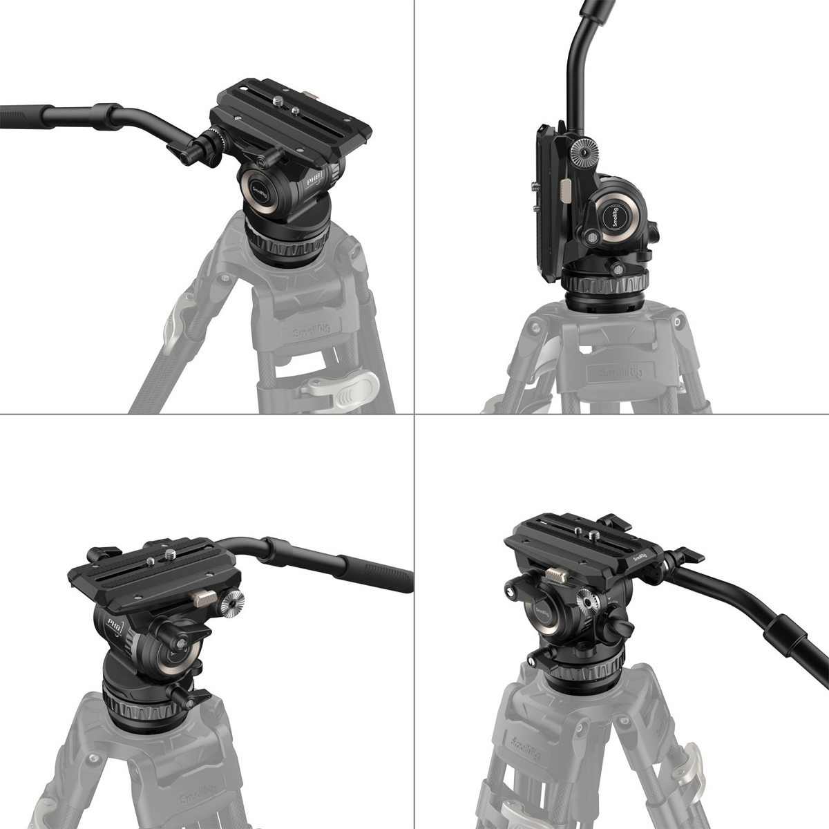 SmallRig 4287 Professioneller Fluidkopf PH8 6941590015309