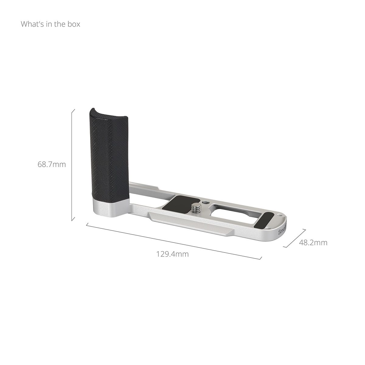 SmallRig 5701 L-förmiger Griff für Panasonic Lumix L10 silber