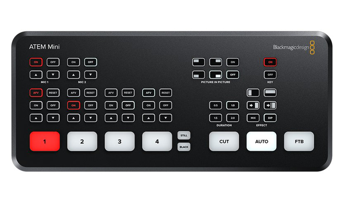 Blackmagic ATEM Mini Videomischer 9338716006445