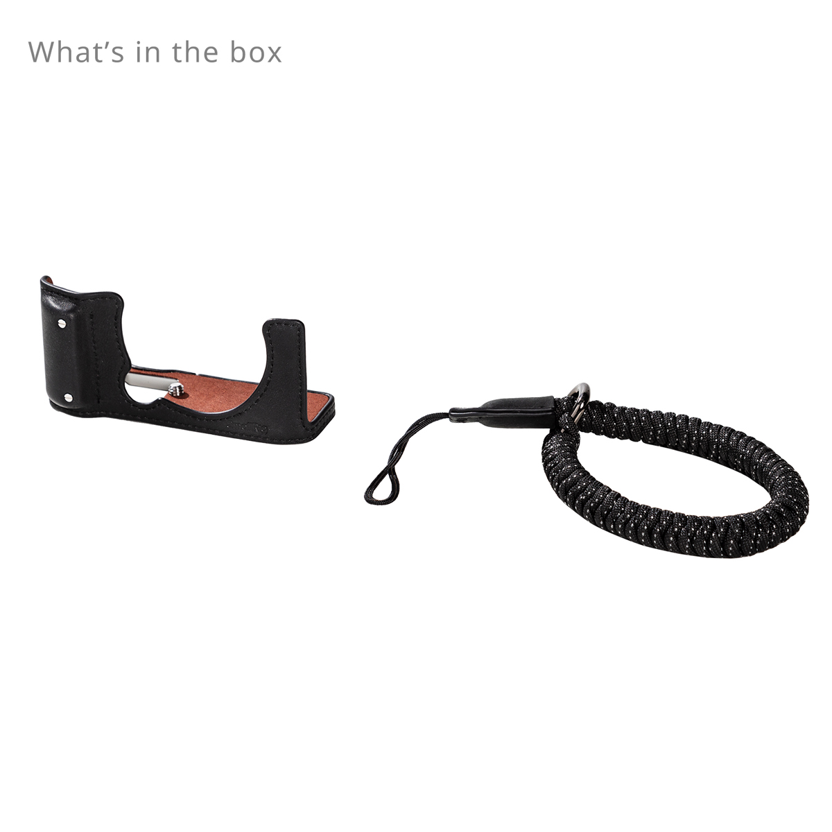 SmallRig 4879 Kamera-Leder-Halbschalen- Set für Fujifilm X-M5 schwarz SmallRig 4879 Kamera-Leder-Halbschalen- Set für Fujifilm X-M5 schwarz