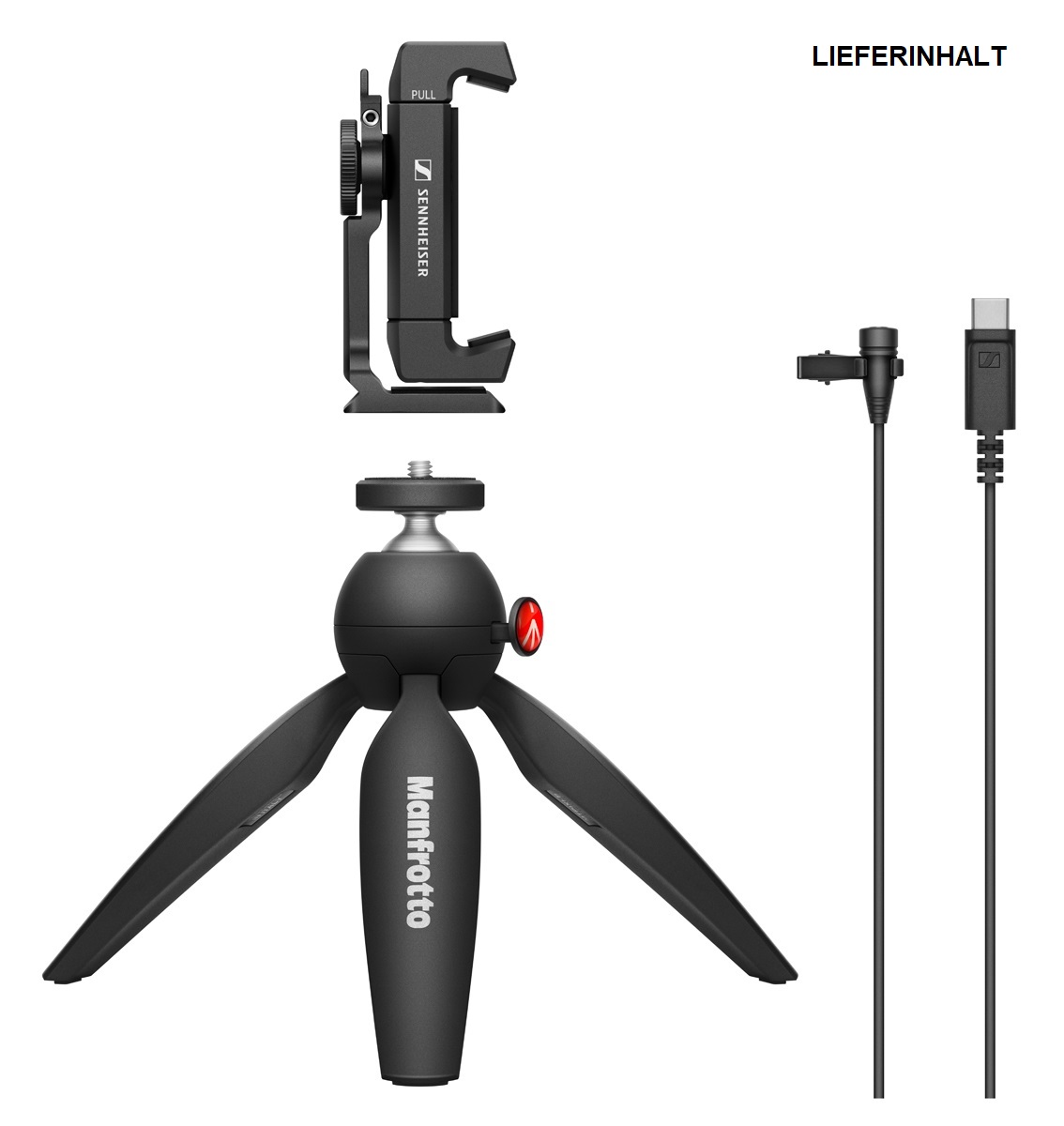 Sennheiser XS LAV USB-C Mobile Kit Ansteckmikrofon 4044155259032
