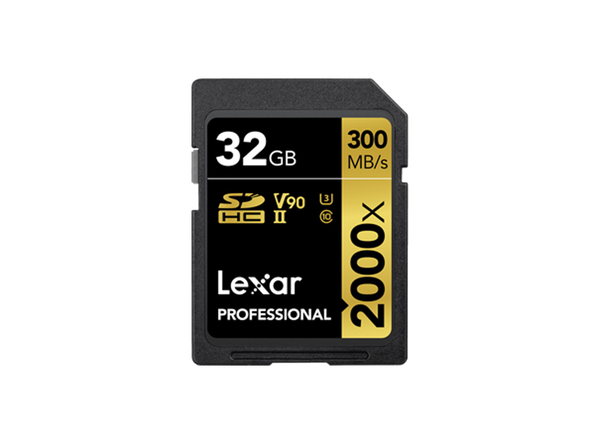 Lexar 2000x SDHC 32 GB, C10, U3, V90, Professional 0843367120840