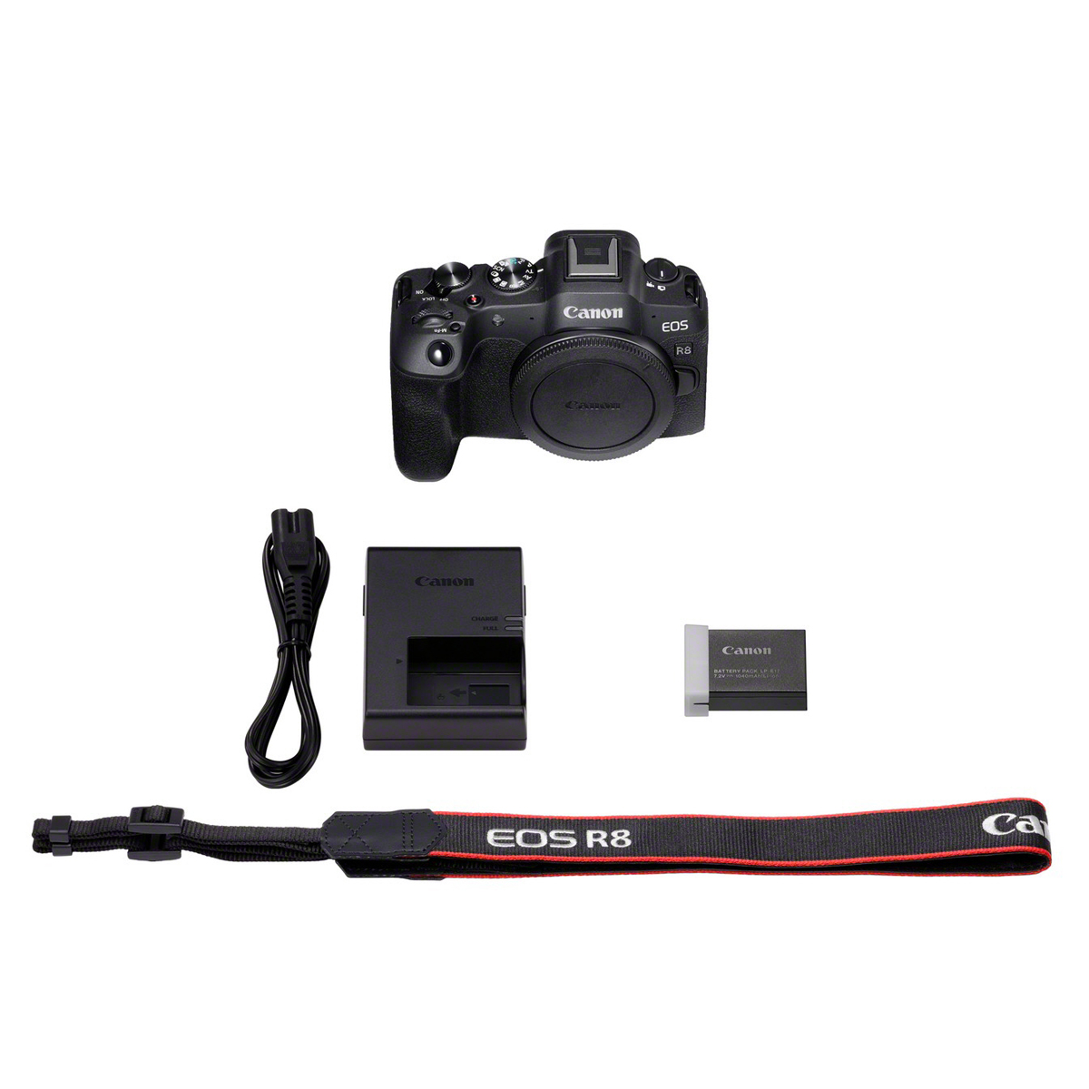 Canon EOS R8 Set mit EF - EOS R Bajonett Adapter