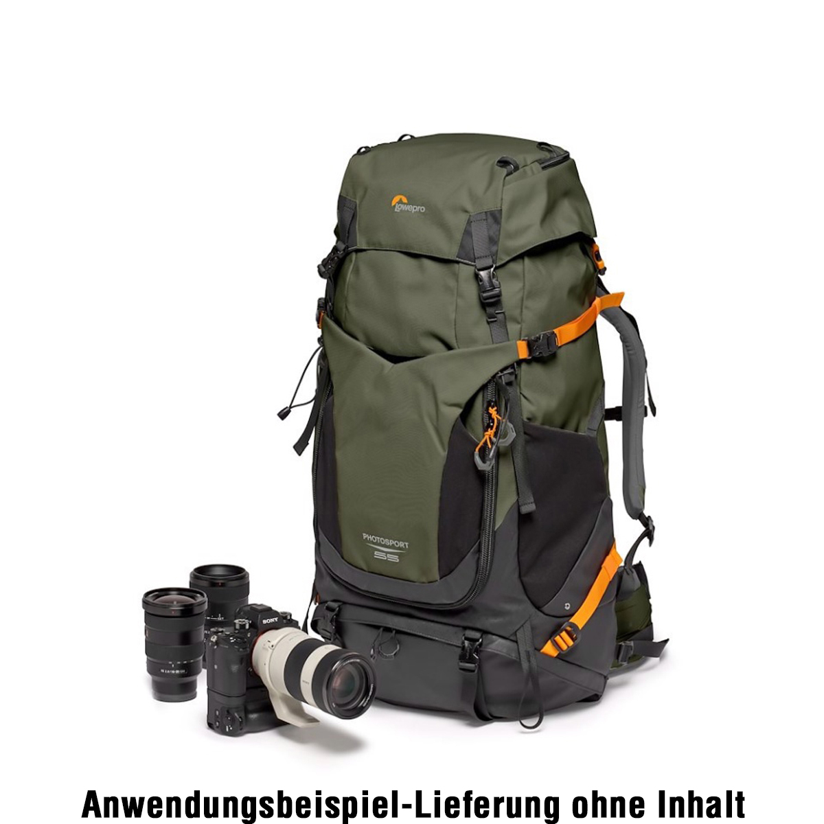 Lowepro PhotoSport PRO 55L AW IV (M-L) grün, Rucks 8024221726084