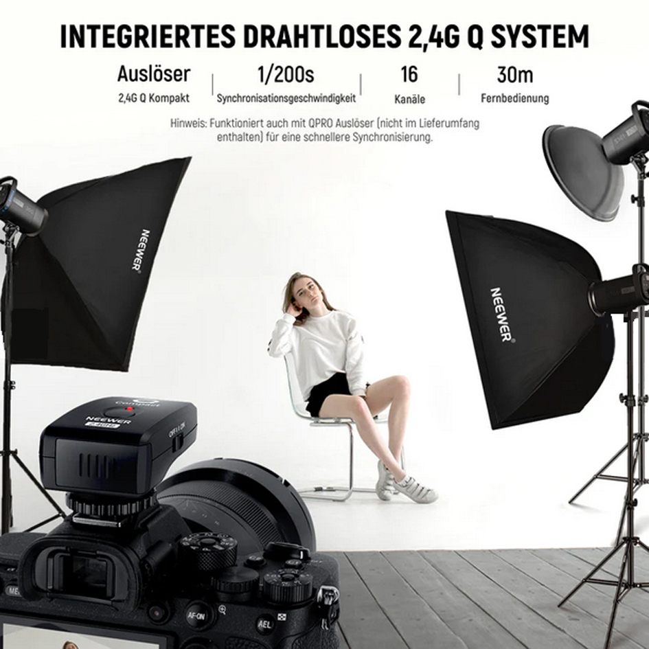 NEEWER S101-SET, 300 Watt Studio-Blitz- Set