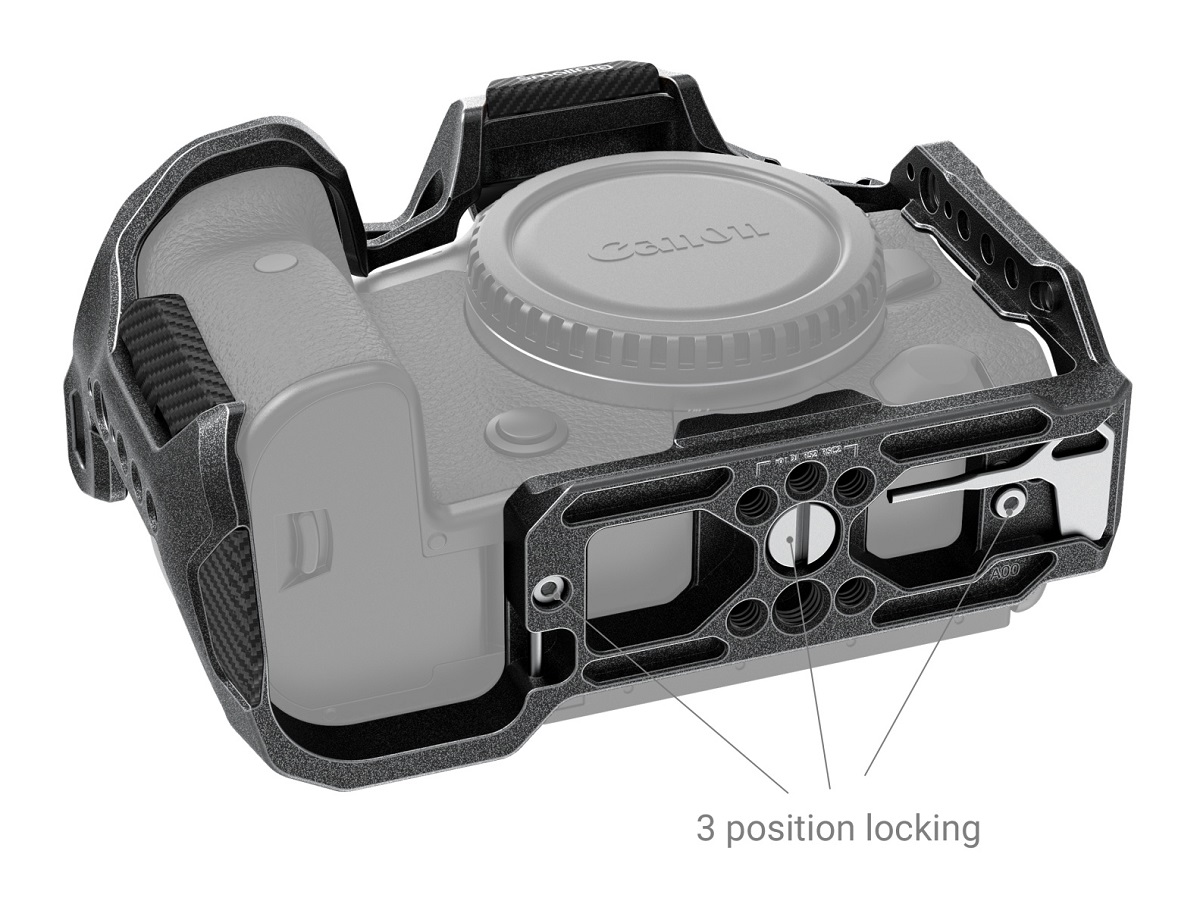 SmallRig 3233 Black Mamba Cage für Canon EOS R5/R6 6941590004945