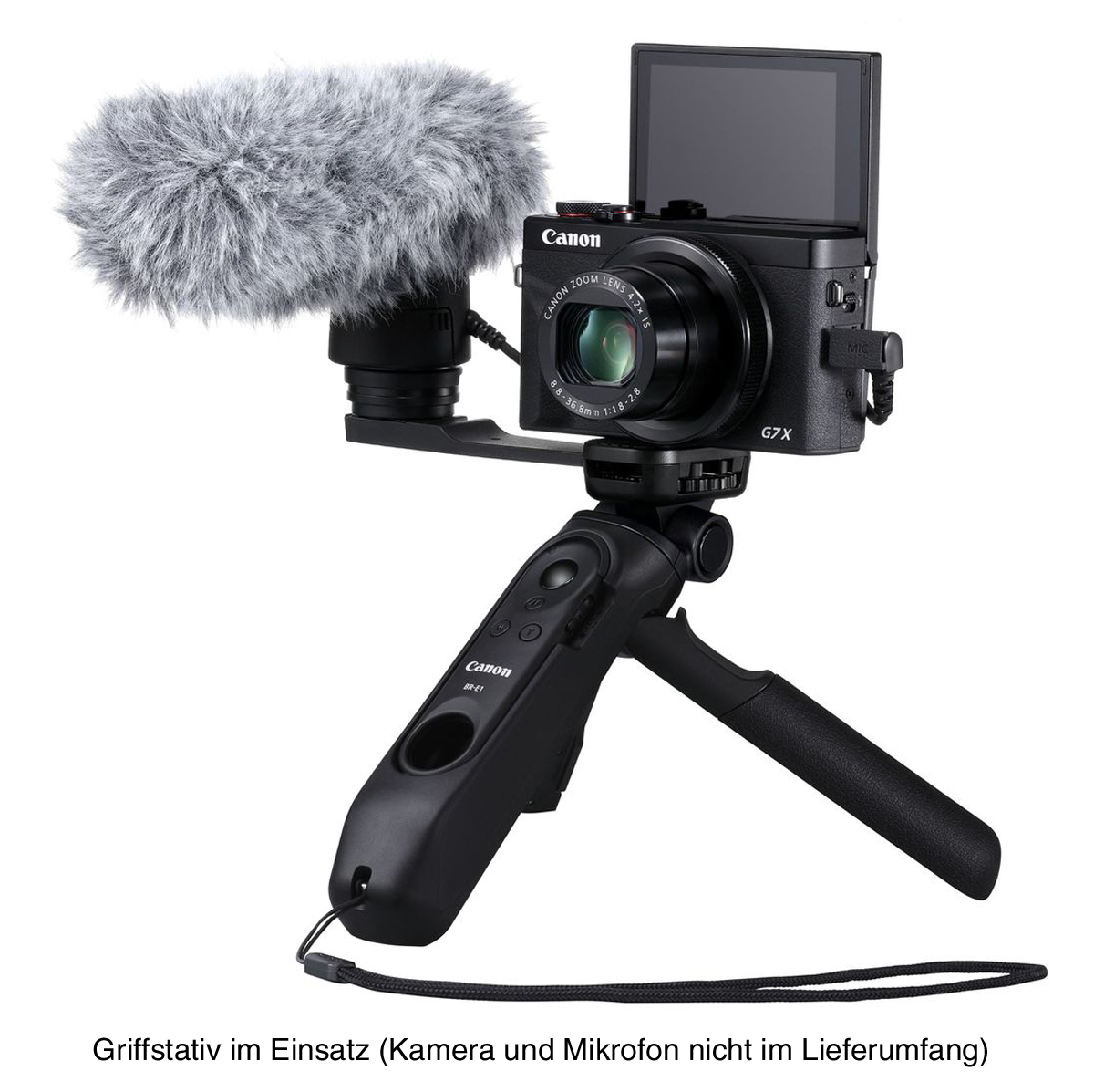 Canon HG-100TBR Griffstativ inkl. BR-E1 Fernbedien 4549292157956