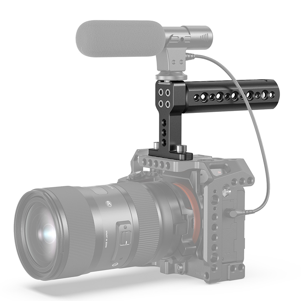 SmallRig 1638C Cheese-Topgriff mit Blitzschuh-Moun