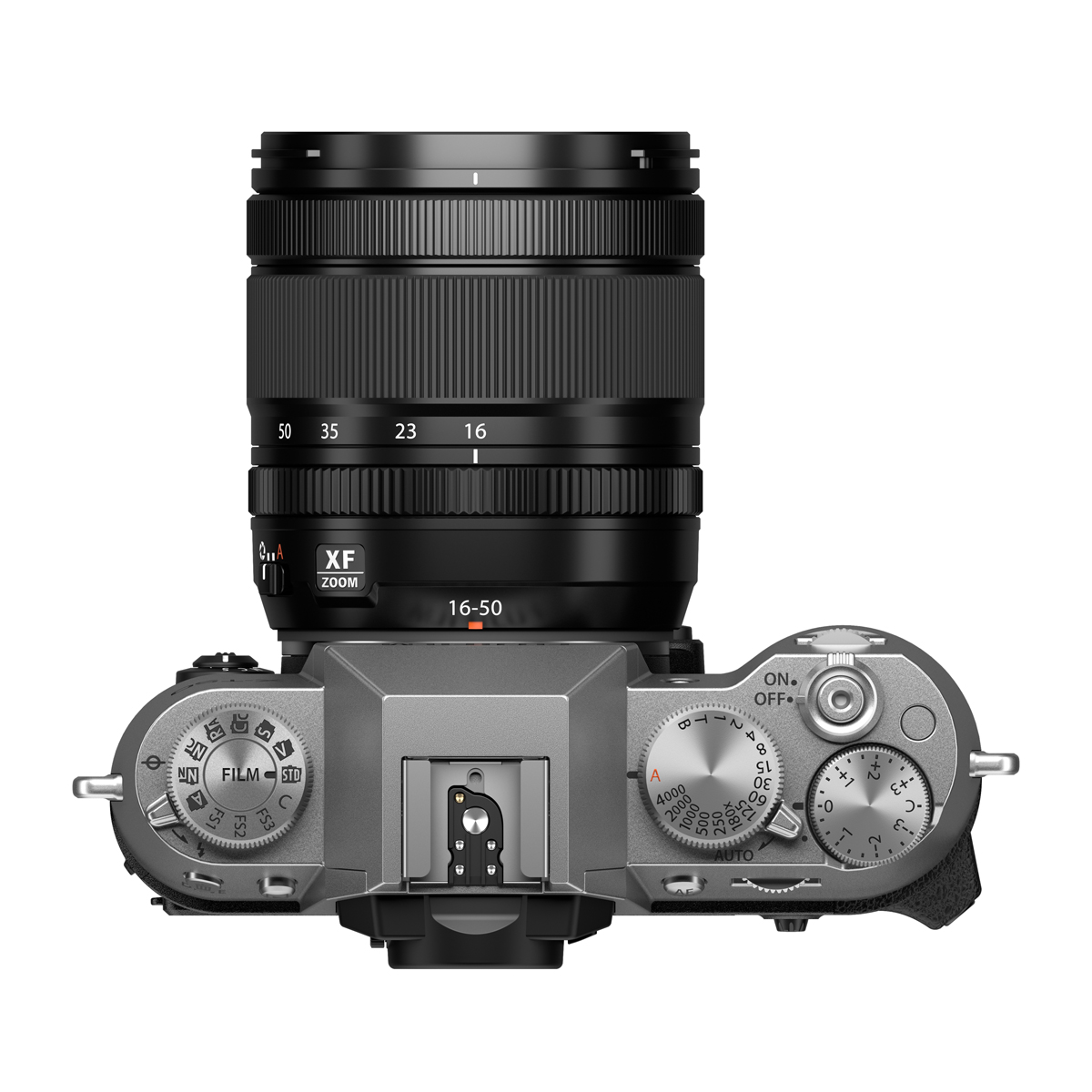 FUJIFILM X-T50 silber + XF 16-50 mm R LM WR, Kamerakit 4547410533743