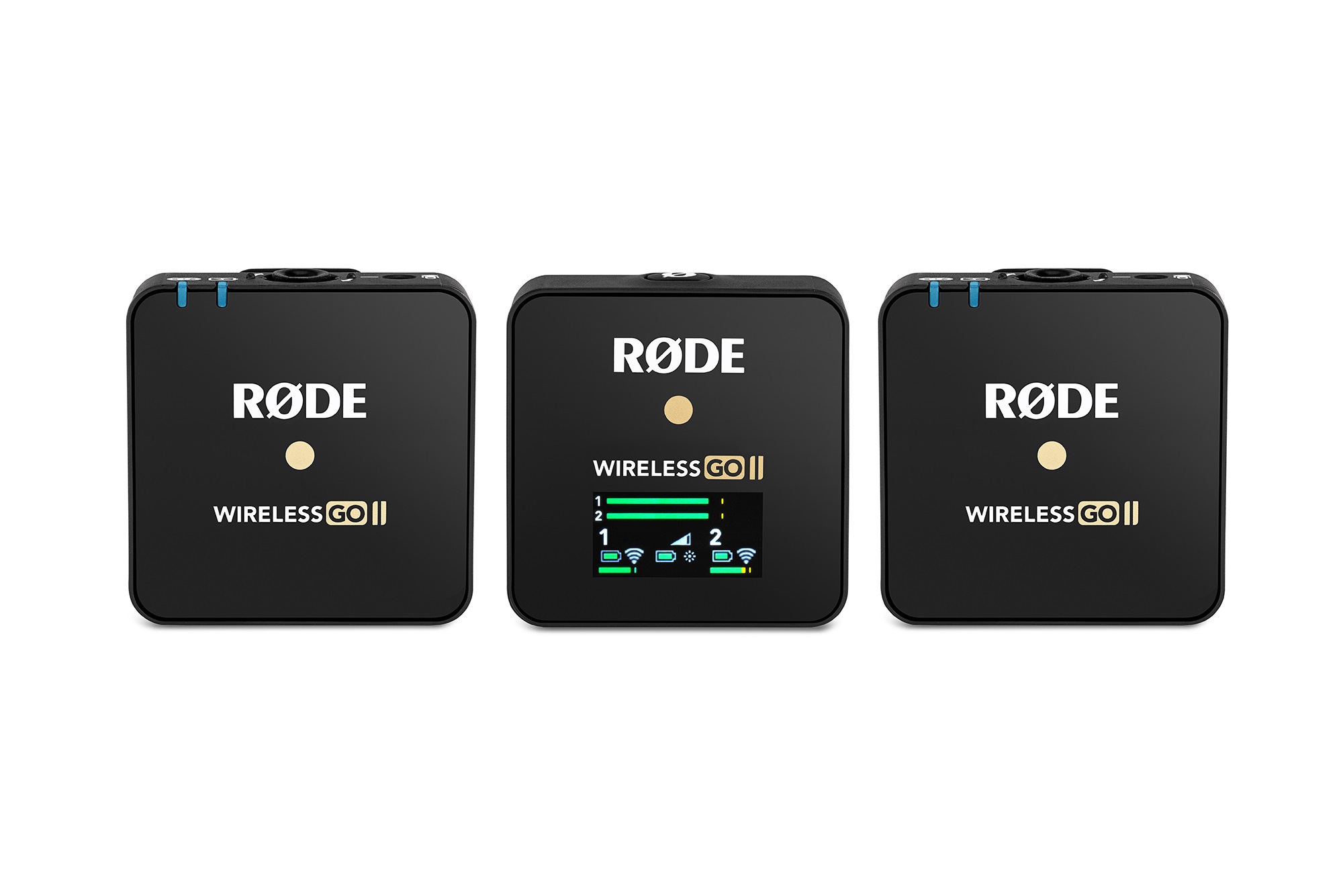 Rode Wireless GO II digitales 2-Kanal Drahtlos Mikrofonsystem 0698813007110