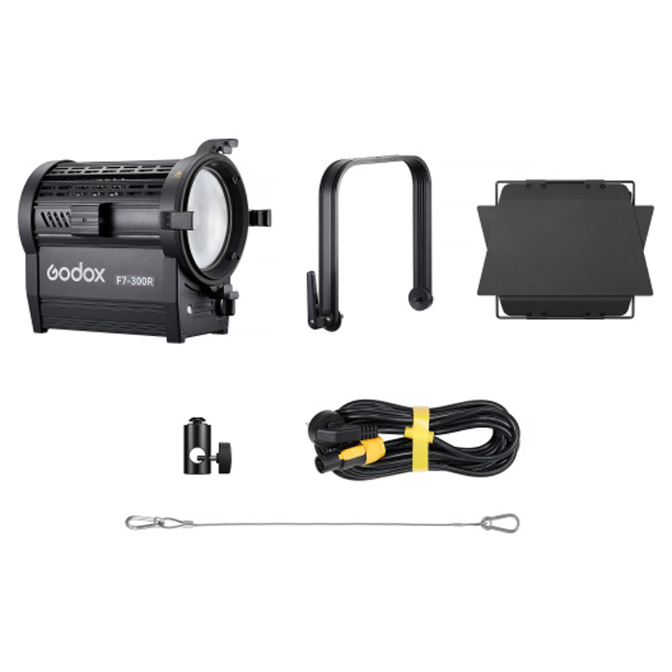 Godox F7-300R K1 Kit Full-Color LED Fresnel Leuchte