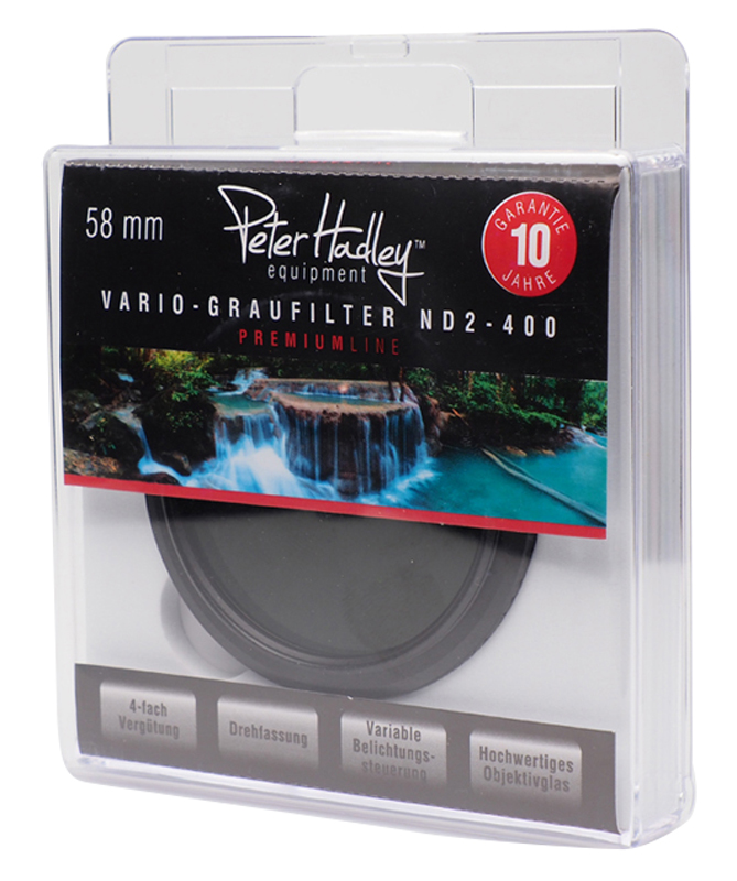 Peter Hadley Vario-Graufilter Ø 58 mm 4-fach vergü 4002451003186