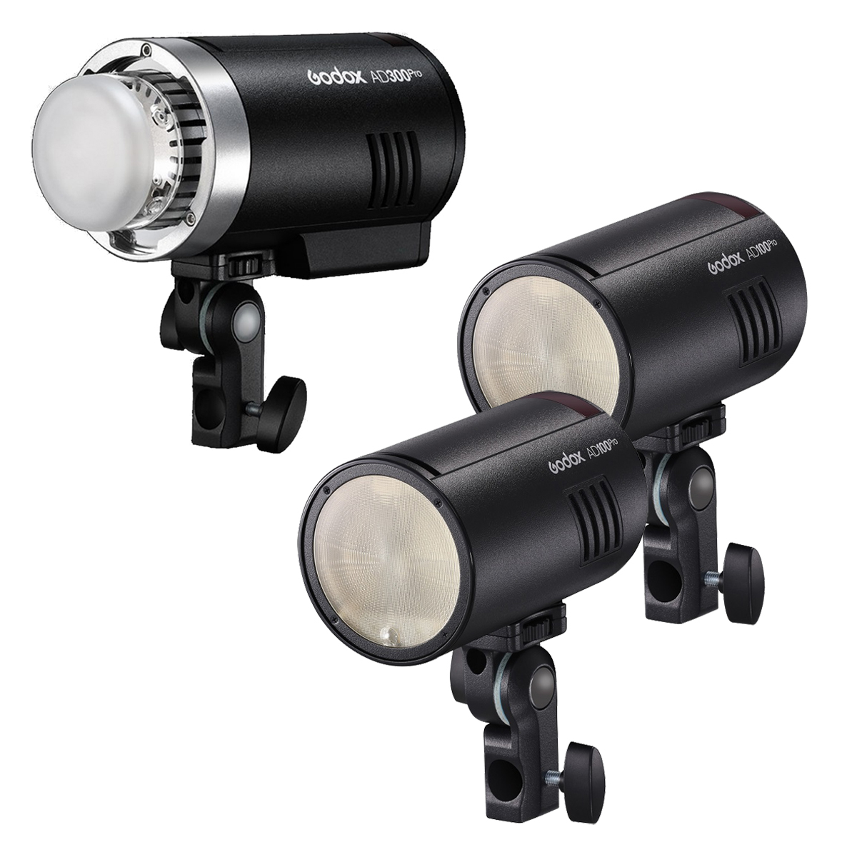 Godox AD-K1 Three Light Kit, 1xAD300 Pro & 2xAD100 6952344222997