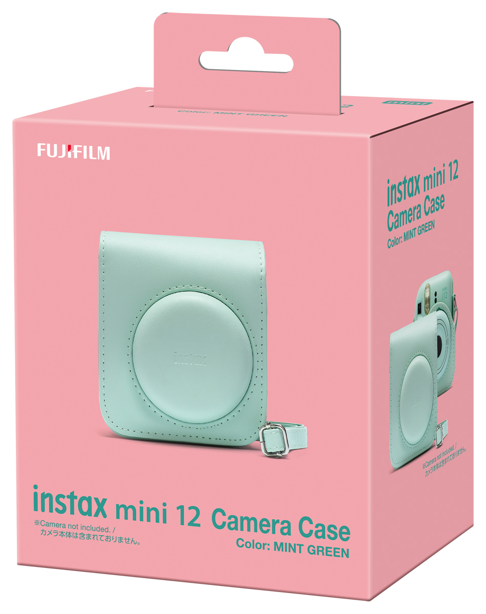 Fujifilm Instax Mini 12 mint-green Case, Kameratas 8720094751955