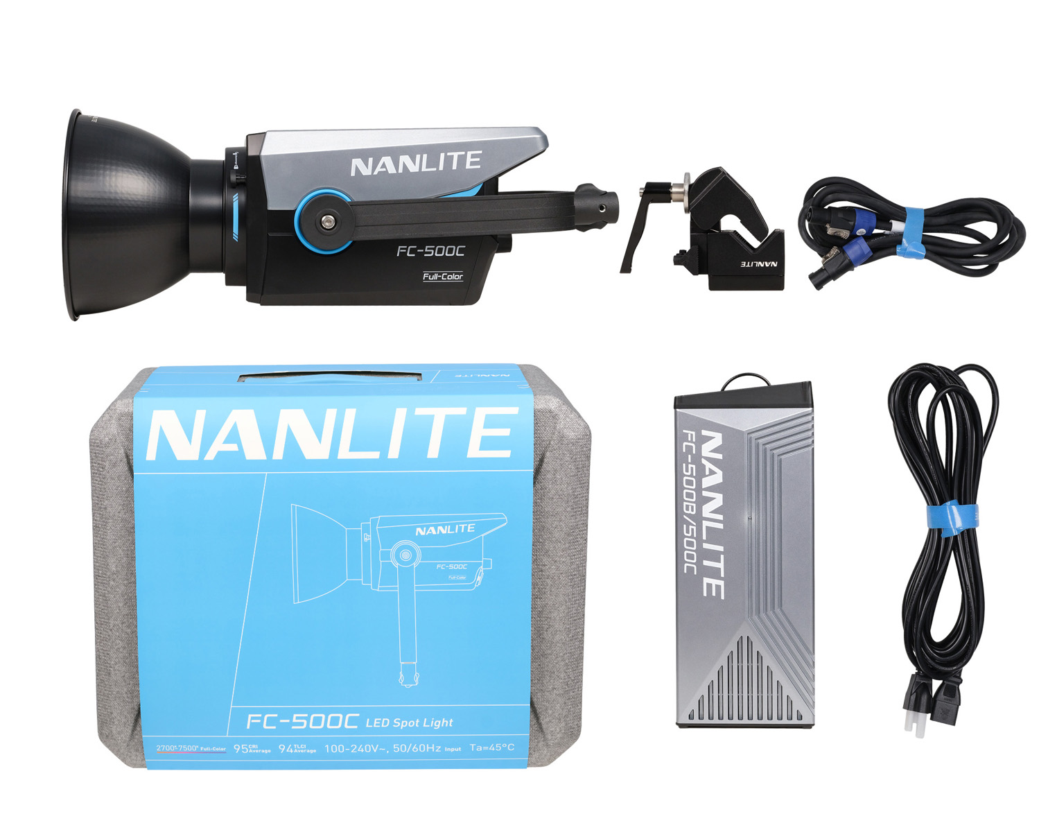 Nanlite FC-500C Full-Color Reportage- und Studio-Scheinwerfer 6949987426547