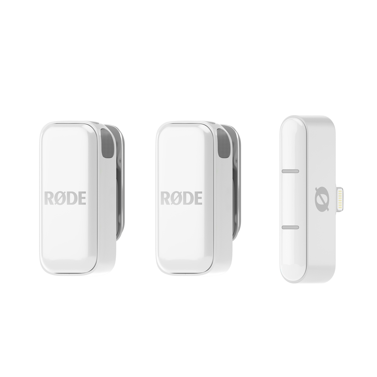 Rode Wireless Micro weiß Lightning Drahtlos Mikrof 0698813014880