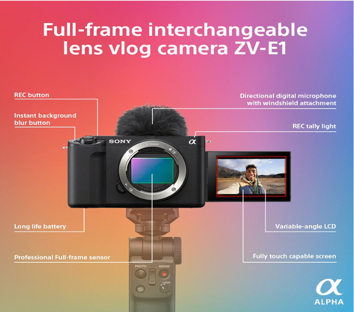 Sony Alpha ZV-E1 Body | 200€ Cashback 5013493459694