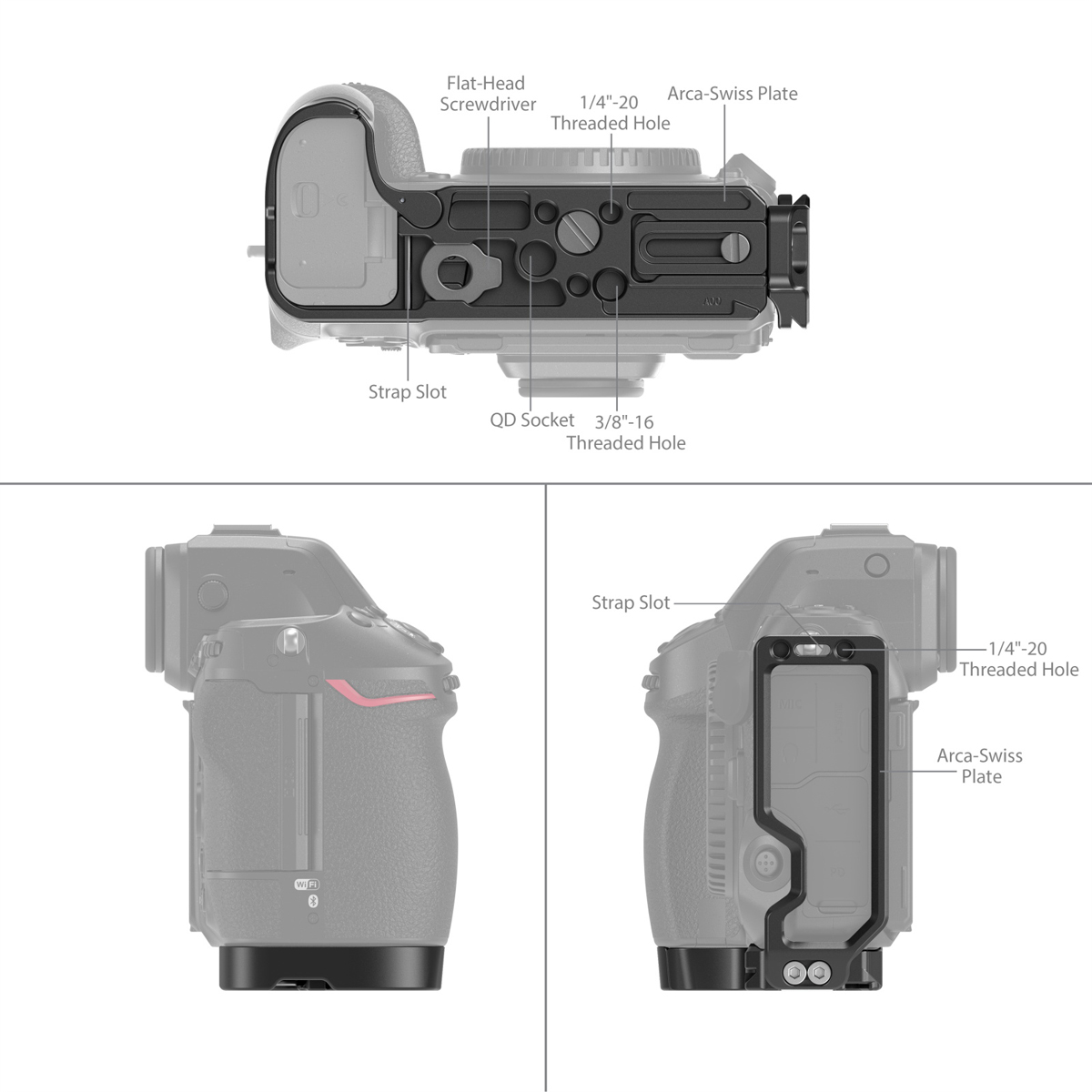 SmallRig 3942 L-Bracket für Nikon Z 8 6941590009353