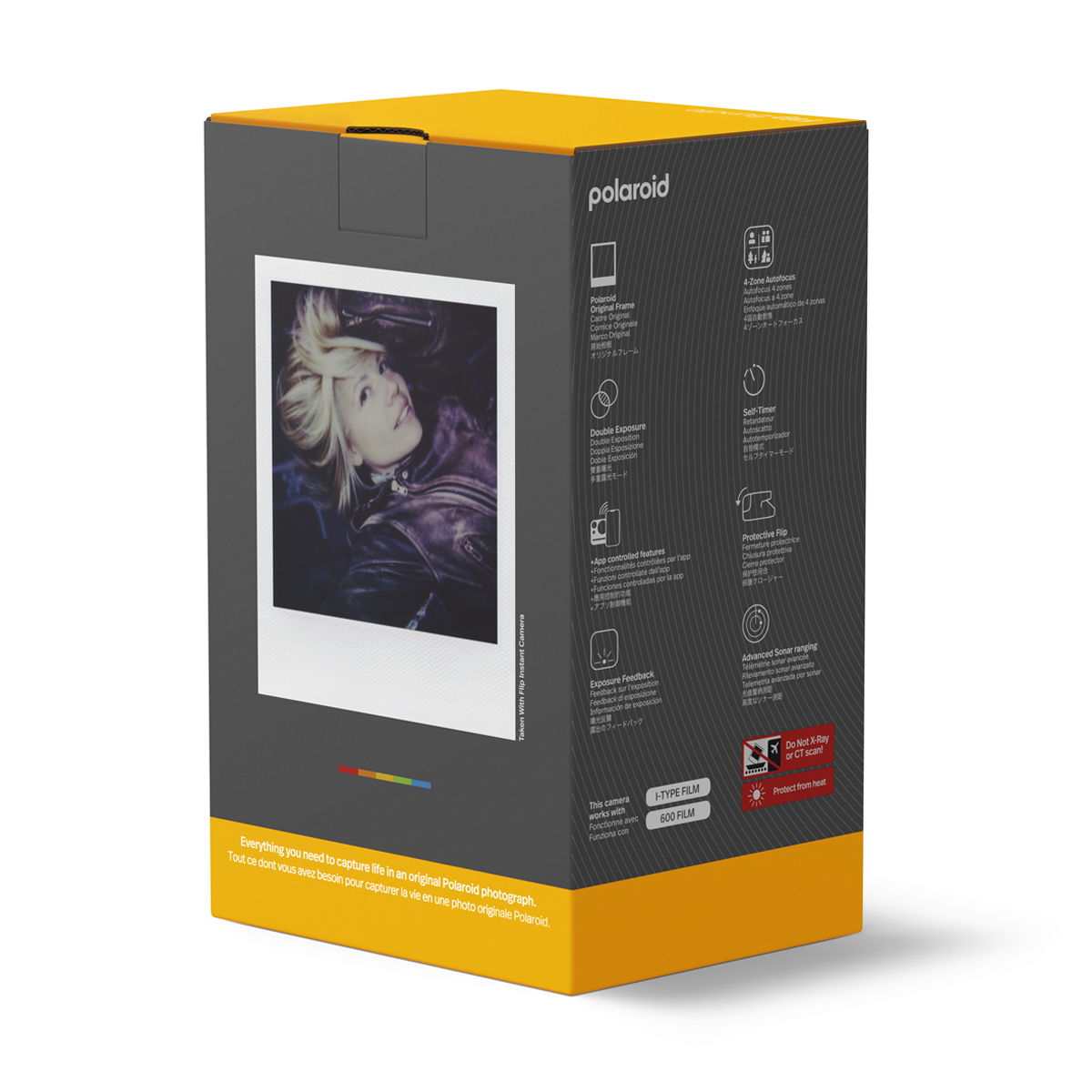 Polaroid Everything Box Flip Black Sofortbildkamera 9120134283139