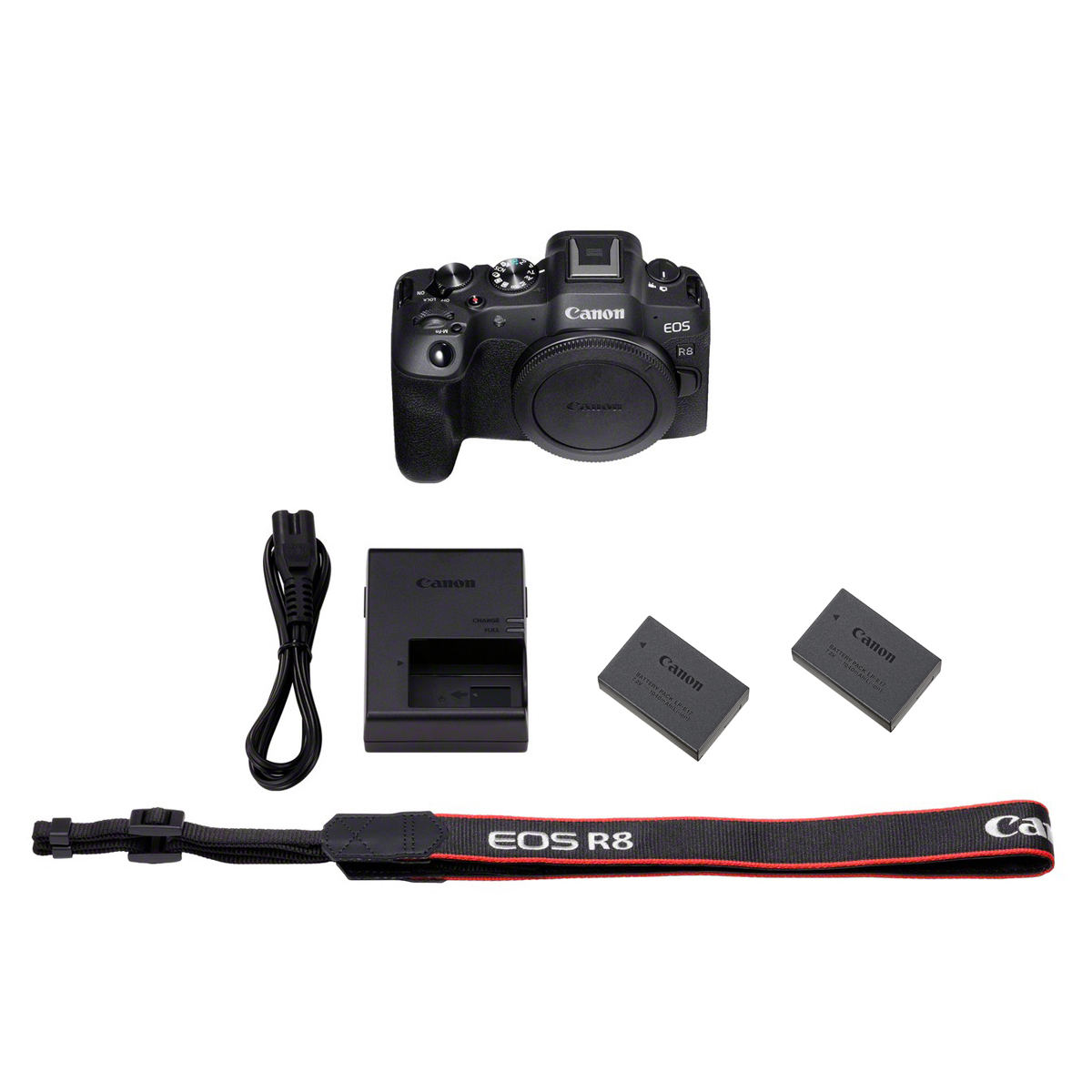 Canon EOS R8 Body + 2. Akku Canon LP-E17 KIT 8714574688855