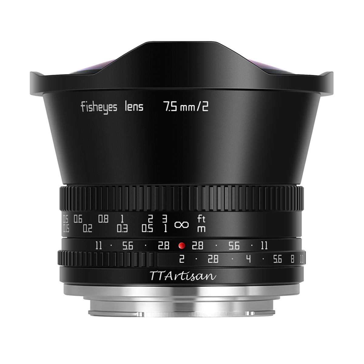 TTARTISAN 2,0/7,5 mm, Fujifilm X-Mount schwarz, Fi 6973251730573