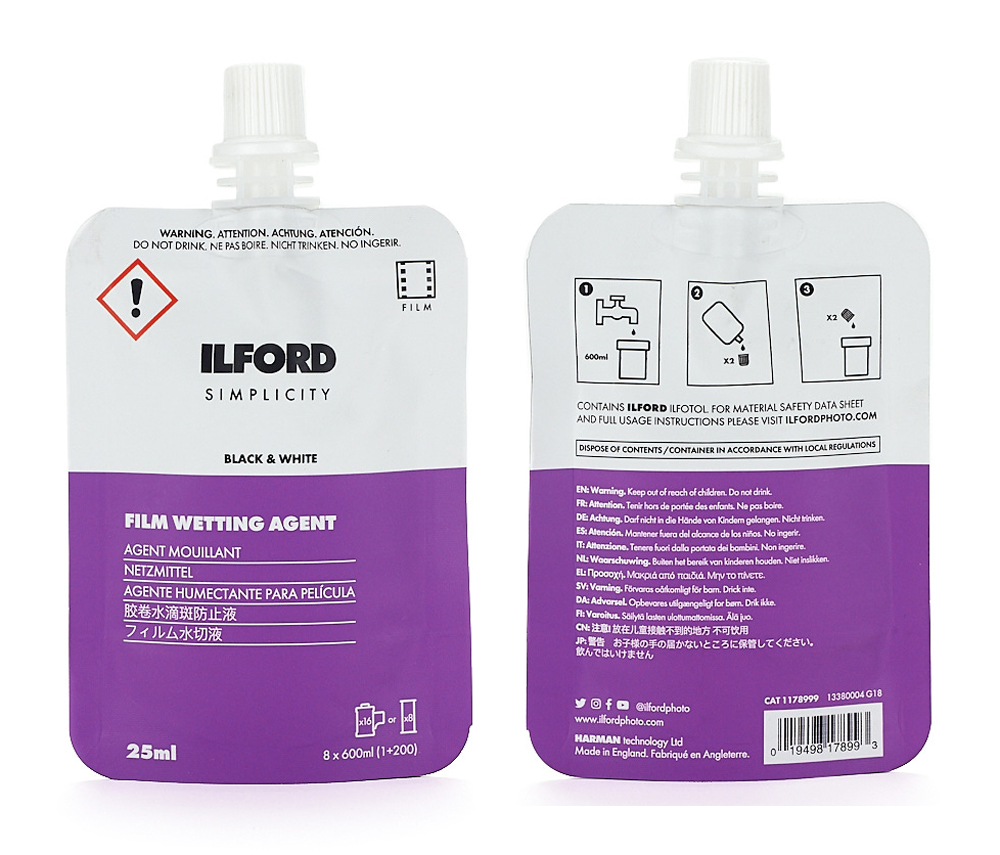 Ilford Simplicity Starter Kit SW-Filmentwicklung 0019498178849