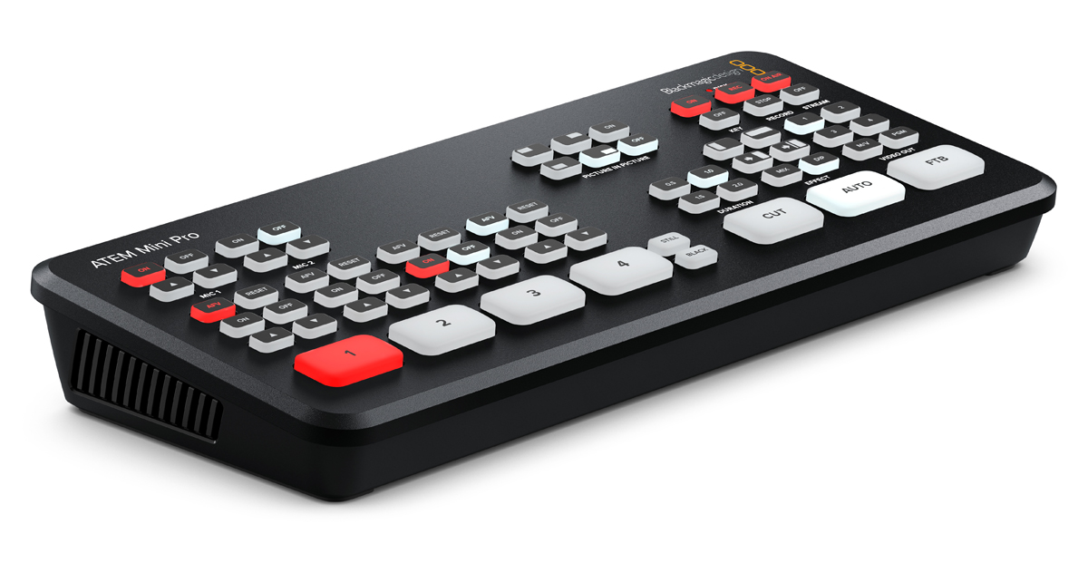 Blackmagic ATEM Mini Pro Videomischer 9338716006797