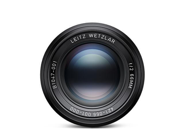Leica Summicron-M 1:2/66, schwarz eloxiert