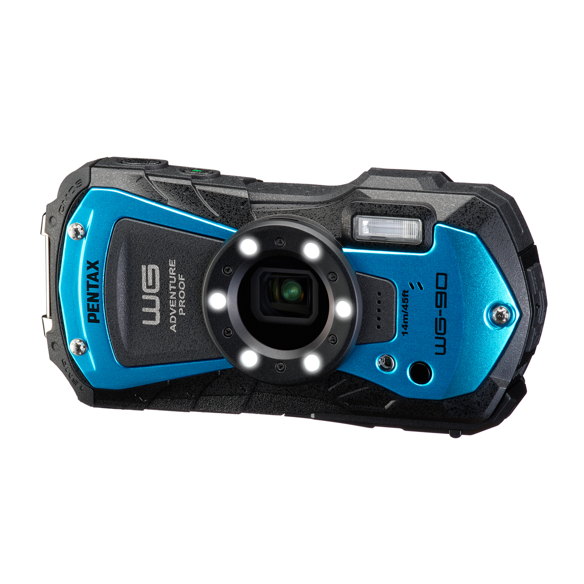 Pentax WG-90 blau Digitalkamera 0027075306493