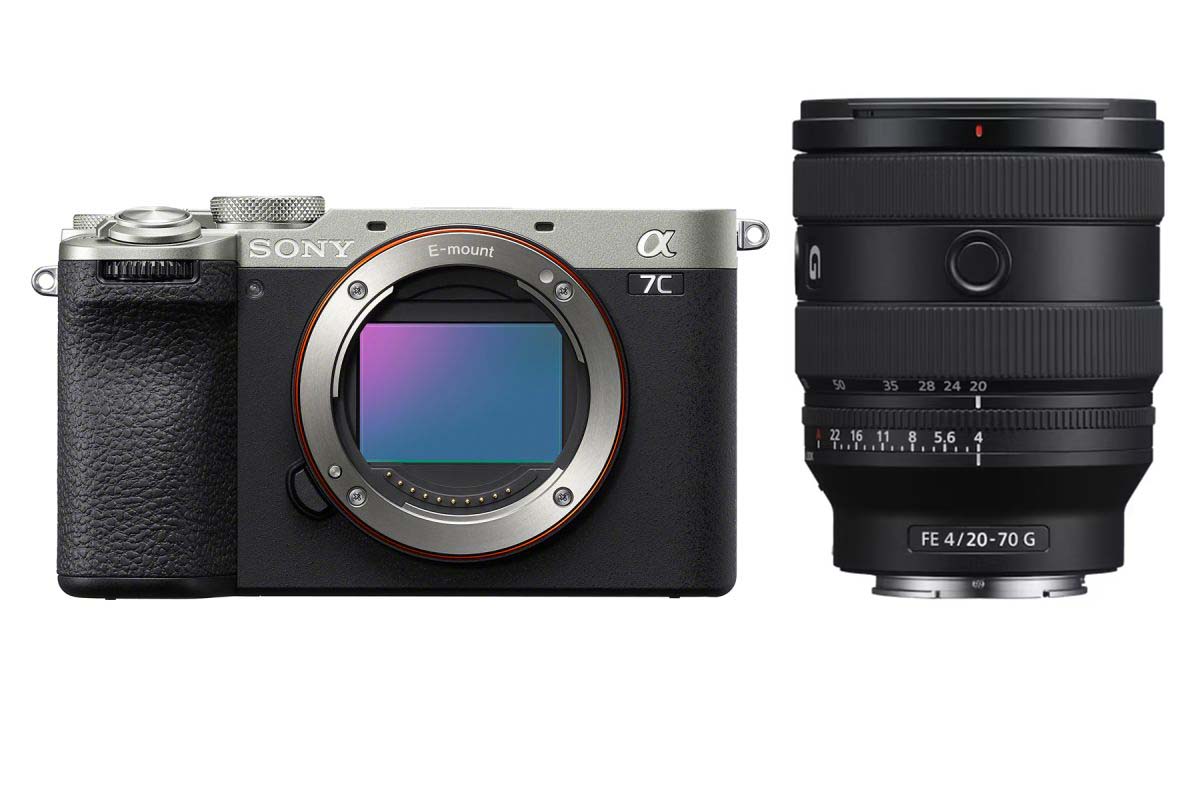 Sony Alpha ILCE-7C II silber + SEL FE 28-60 mm, Kamerakit