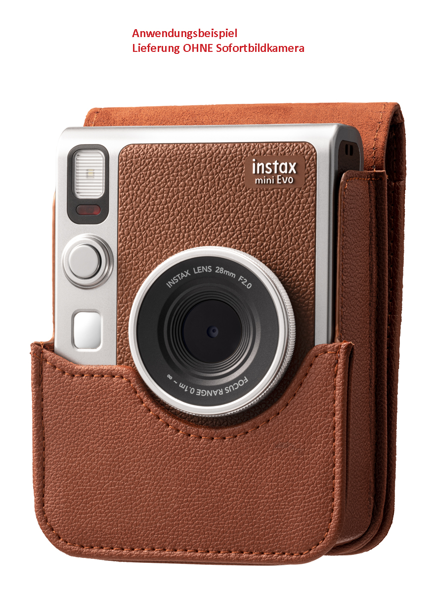 Fujifilm Instax Mini EVO Case, brown 8720094752242