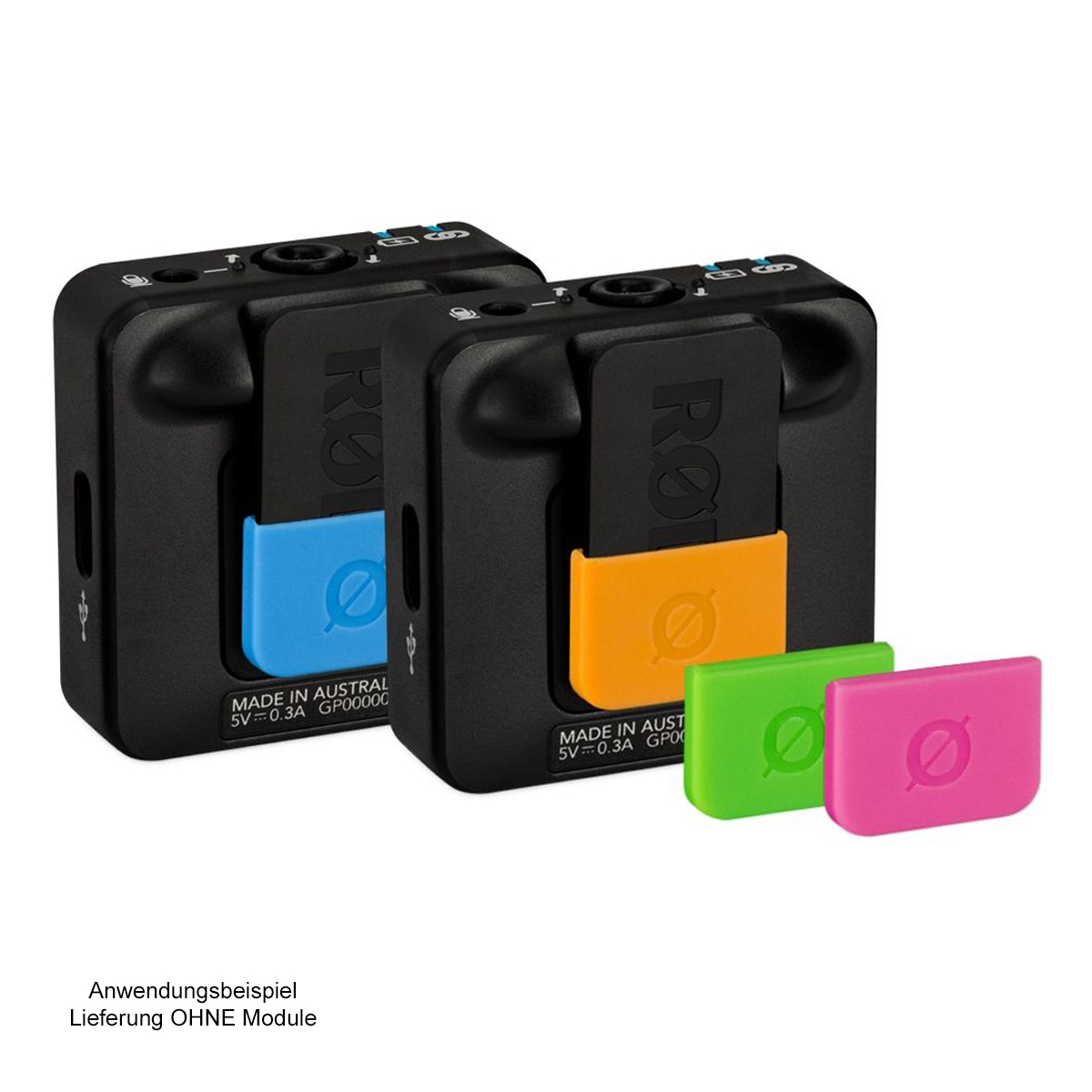 Rode Colors 3 Indentifikationsset für Wireless Go II und Lavalier GO II