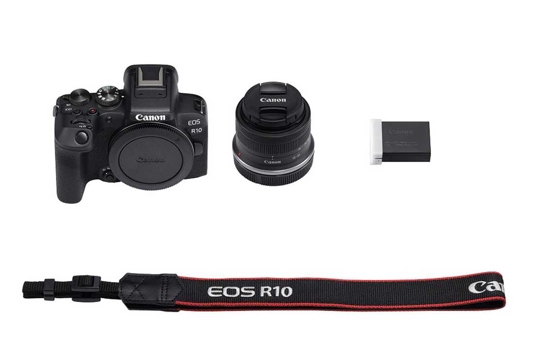 Canon EOS R10 Set +RF-S 4,5-6,3/18-45mm IS STM 4549292189773