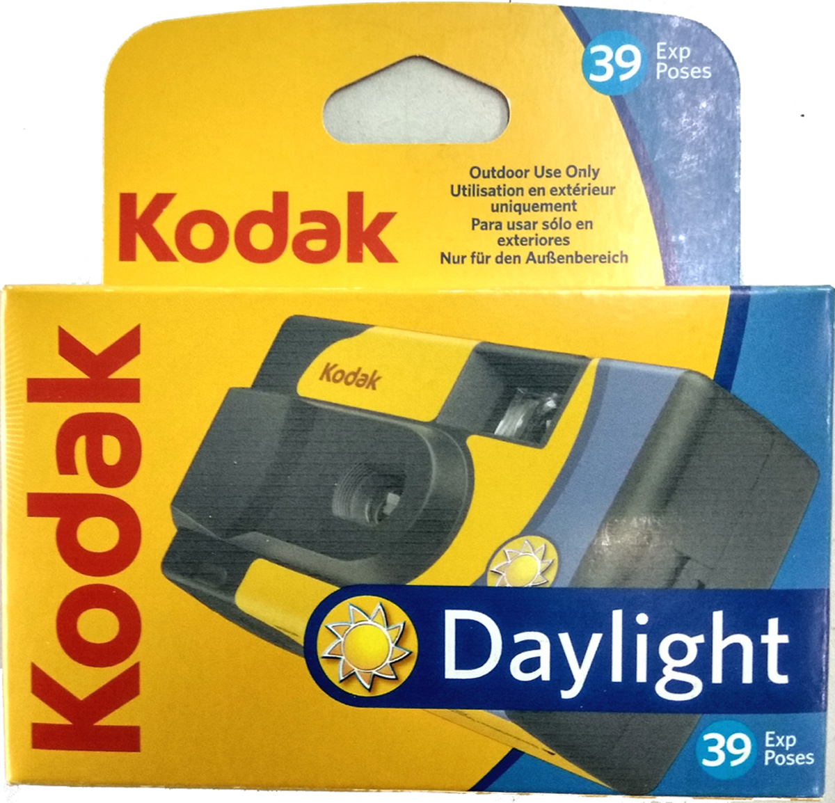 Kodak Daylight SUC 800 ASA 39 Aufnahmen Einwegkamera ohne Blitz 0041771007089