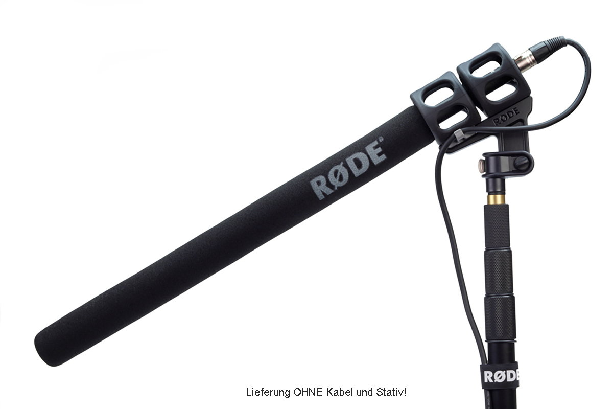 Rode NTG8 Langes Richtrohr Kondensatormikrofon 0698813002283