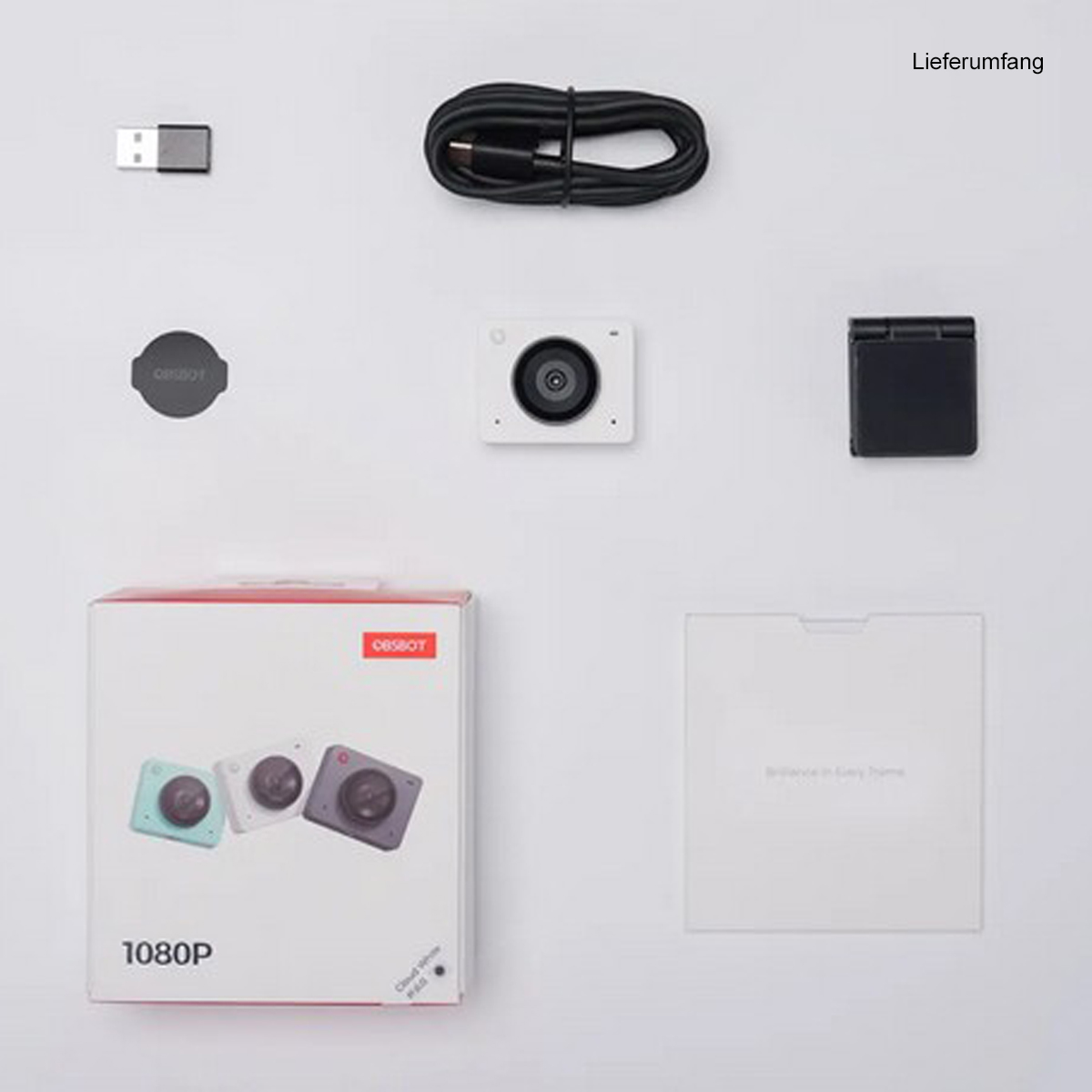 Obsbot Meet SE 1080P Cloud White Webcam 6971889230632