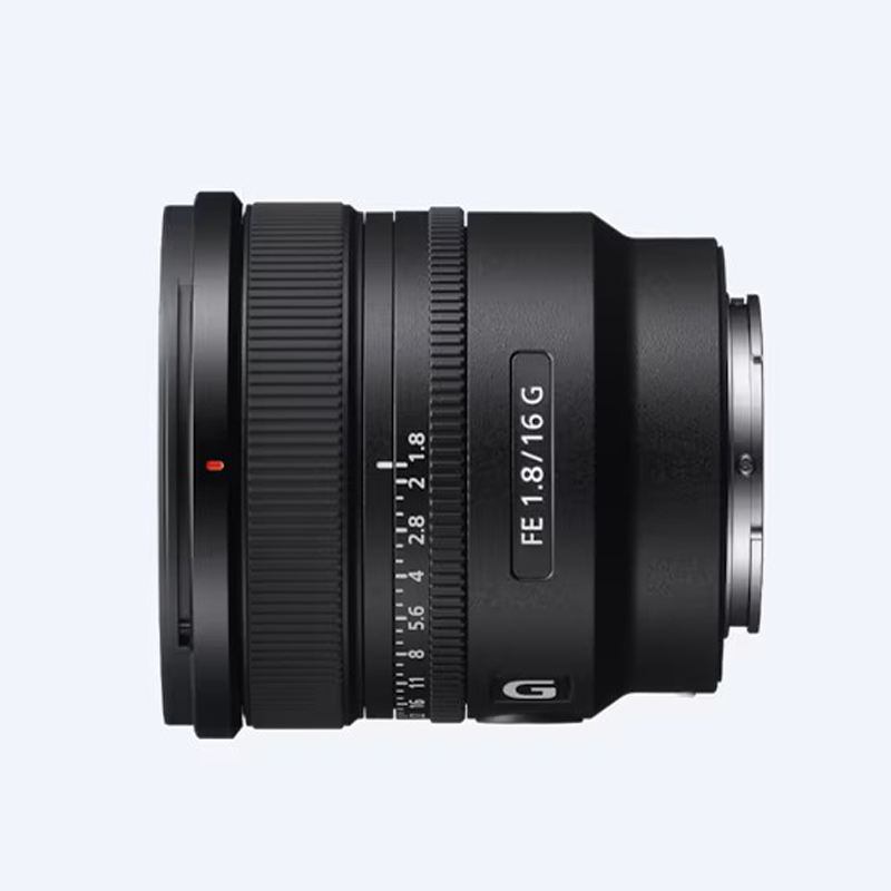 Sony SEL FE 1,8/16 mm G Objektiv, schwarz 4548736170094