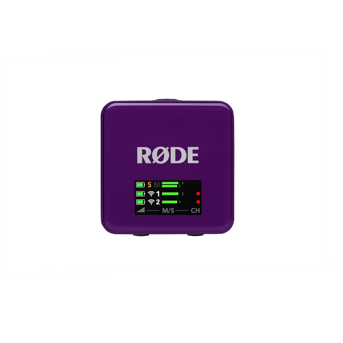 Rode Wireless GO (Gen. 3) Purple, dig., Mikrofonsystem, 2-Kanal, drahtlos