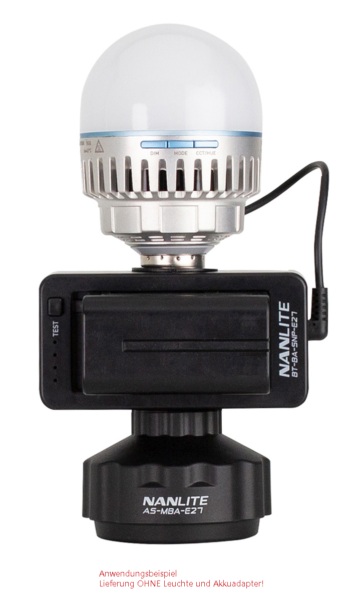 Nanlite AS-MBA-E27 Magnetische Halterung für Pavo 4001072036788